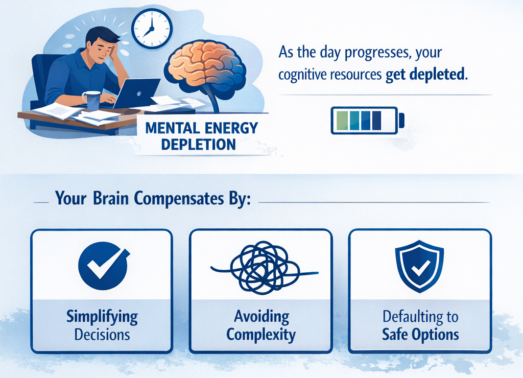 Decision fatigue explanation