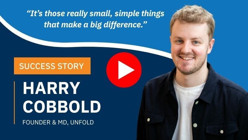 Harry Cobbold, Founder and Managing Director of Unfold