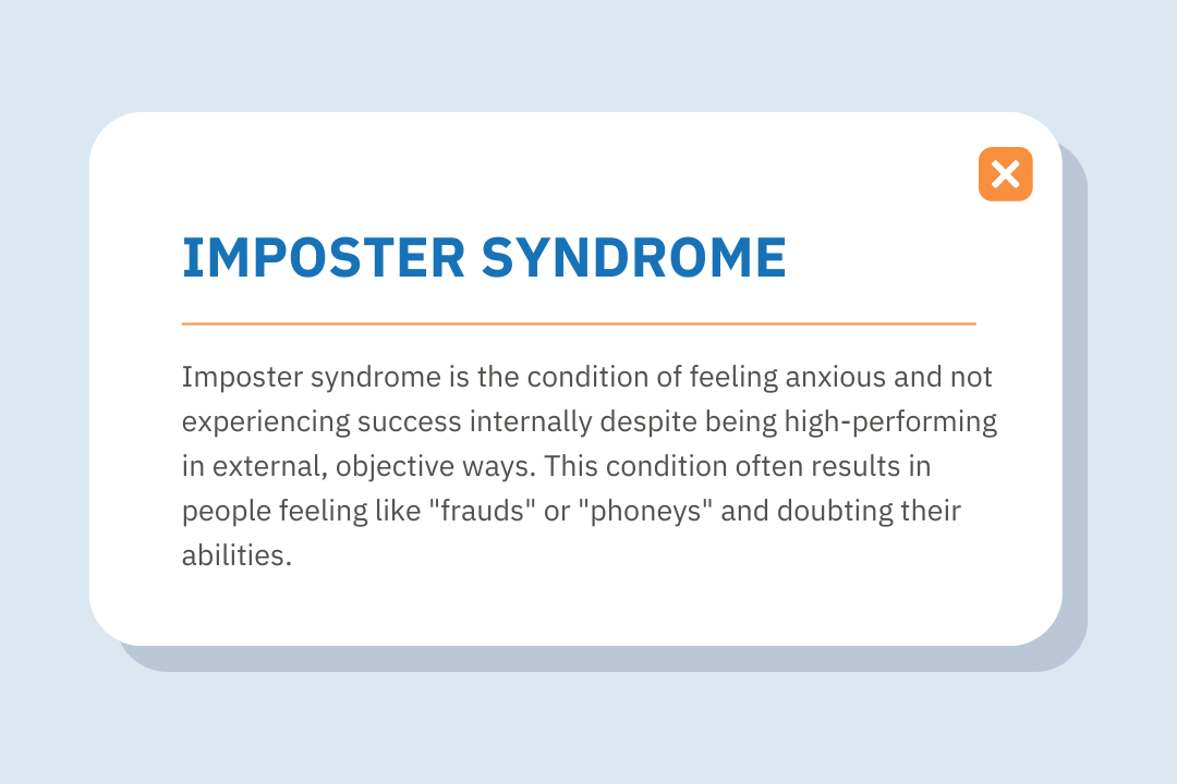 Imposter syndrome Instagram Post
