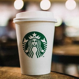 Starbucks cup - example of company culture