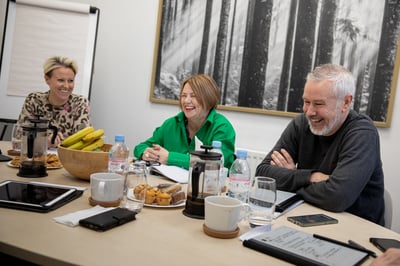 Advisory Board laughing - business support