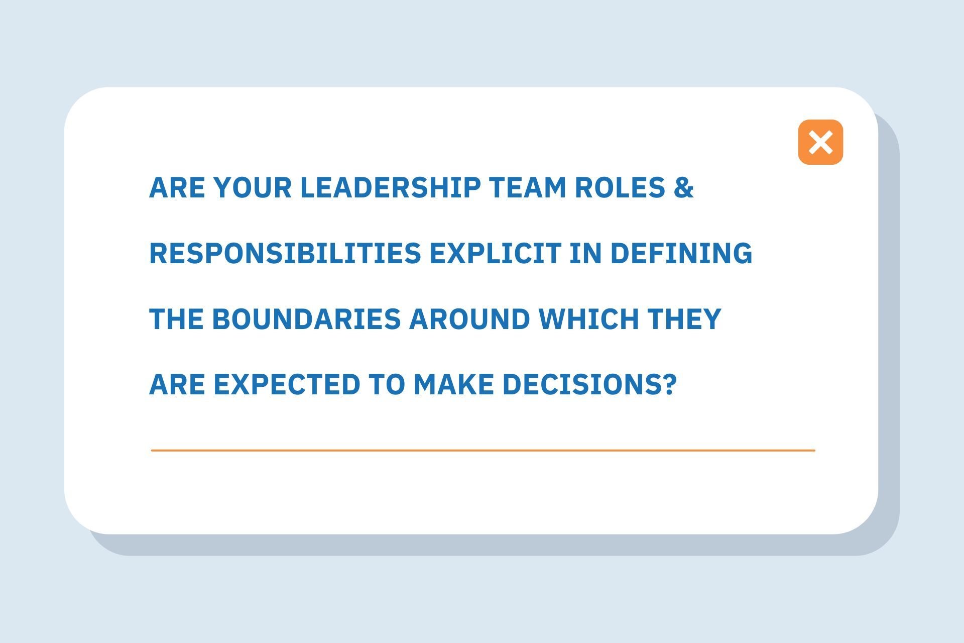 leadership team roles