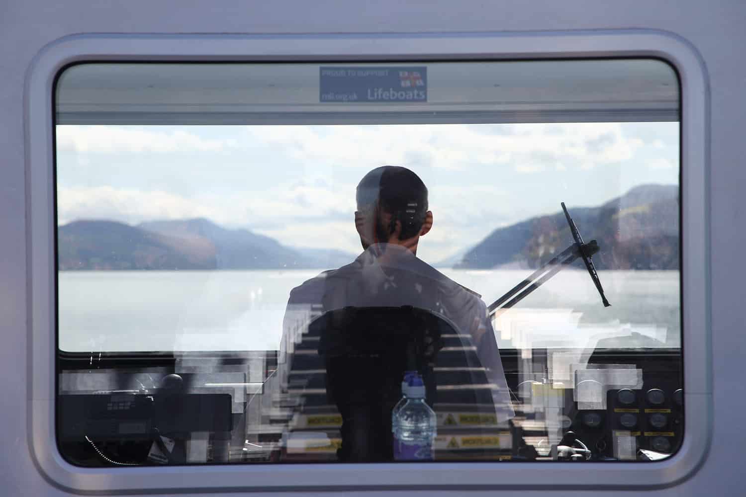 Man in boat