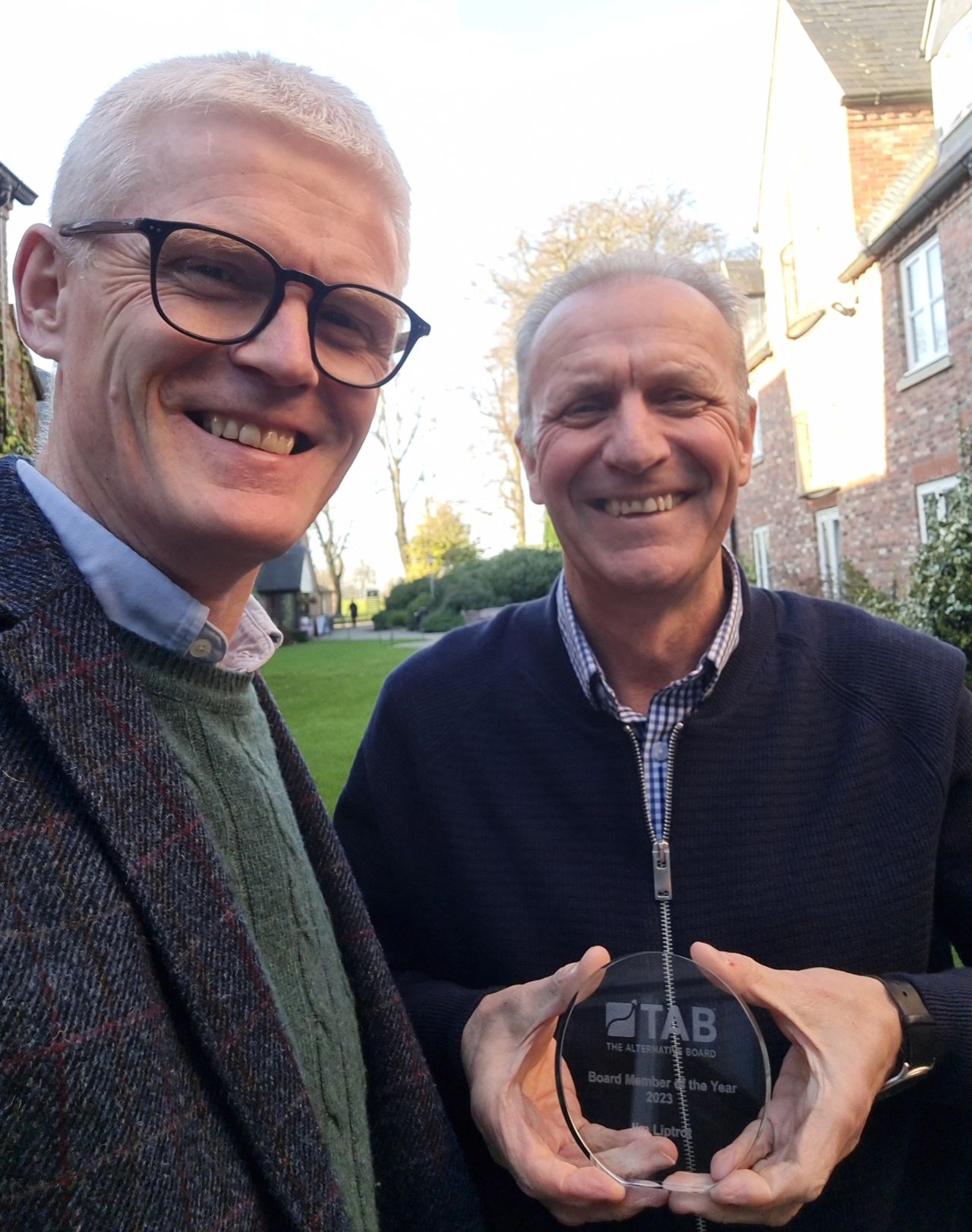 Paul Winterbottom and Jim Liptrot