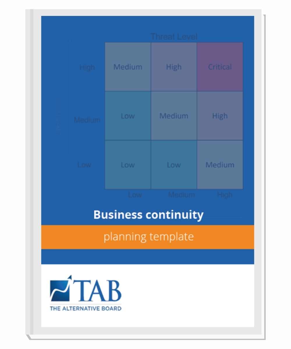Business continuity planning template