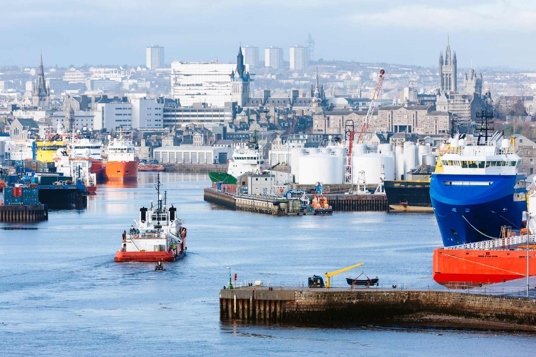 Aberdeen harbour